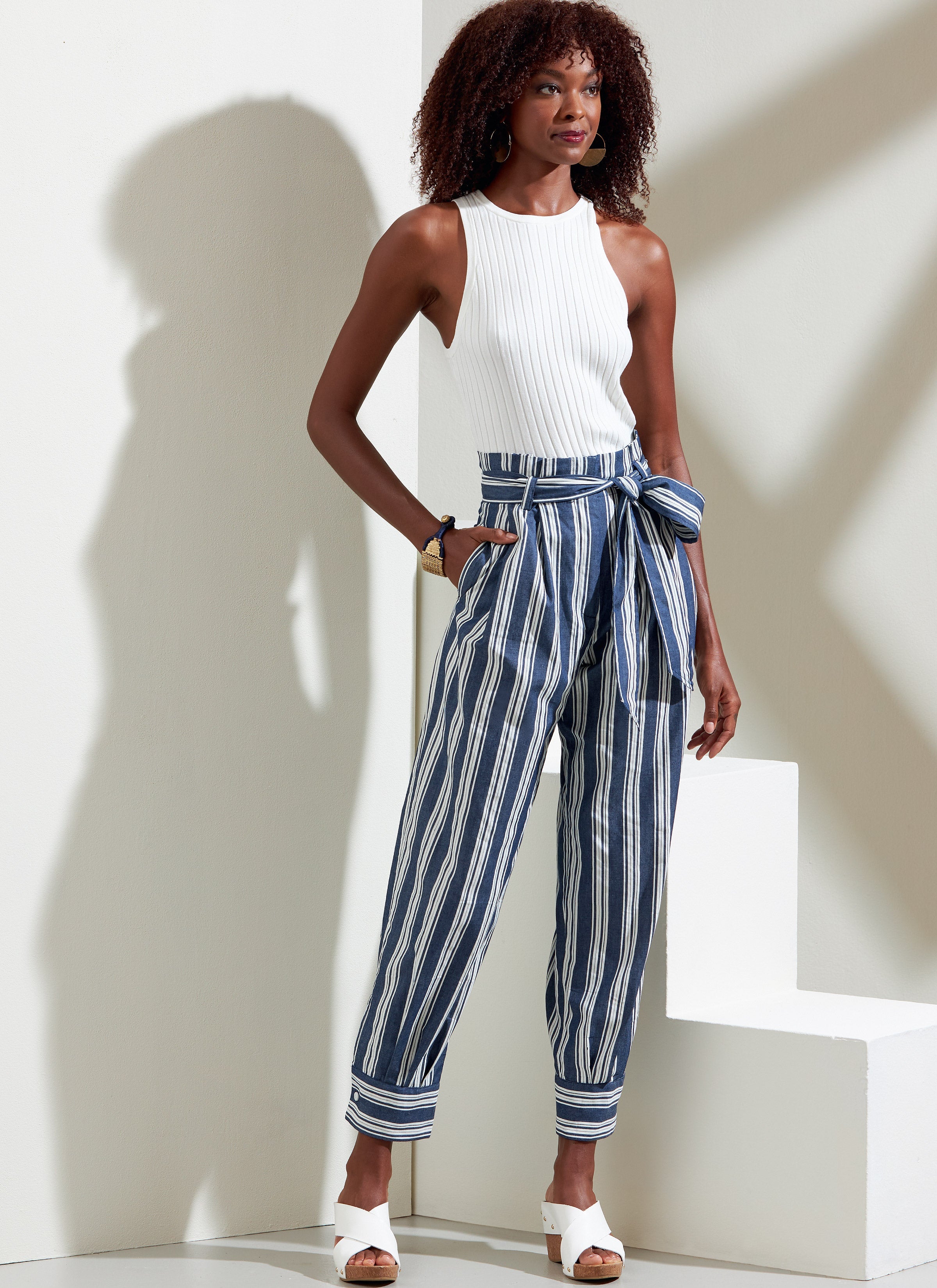 SunnyGal Studio Sewing Vogue 9032 has improved my attitude about pants