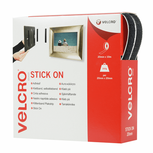 VELCRO® Brand - 10m roll hook and loop tape from Jaycotts Sewing Supplies