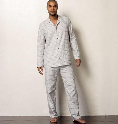 Vogue Pattern 8964 Men's Robe, Top, Shorts & Pants | Easy from Jaycotts Sewing Supplies