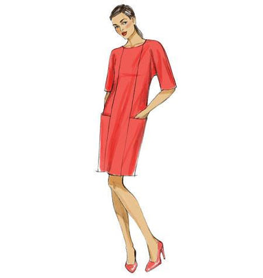 Vogue Pattern 9022  Misses' Dress | Very Easy from Jaycotts Sewing Supplies
