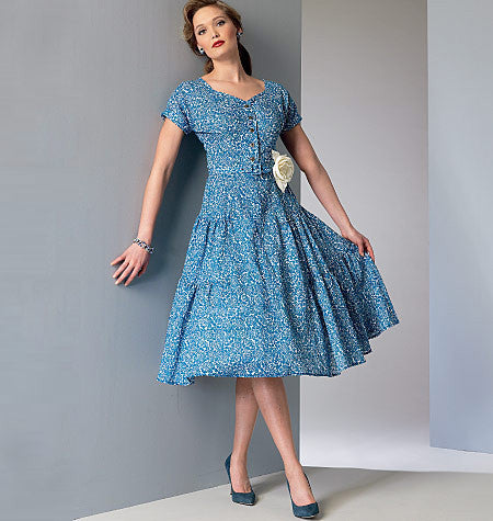 Vogue Pattern: V9106 Dress & Belt | Vintage Vogue jaycotts.co.uk - Sewing Supplies Vogue Pattern: V9106 Dress & Belt | Vintage Vogue jaycotts.co.uk - Sewing Supplies