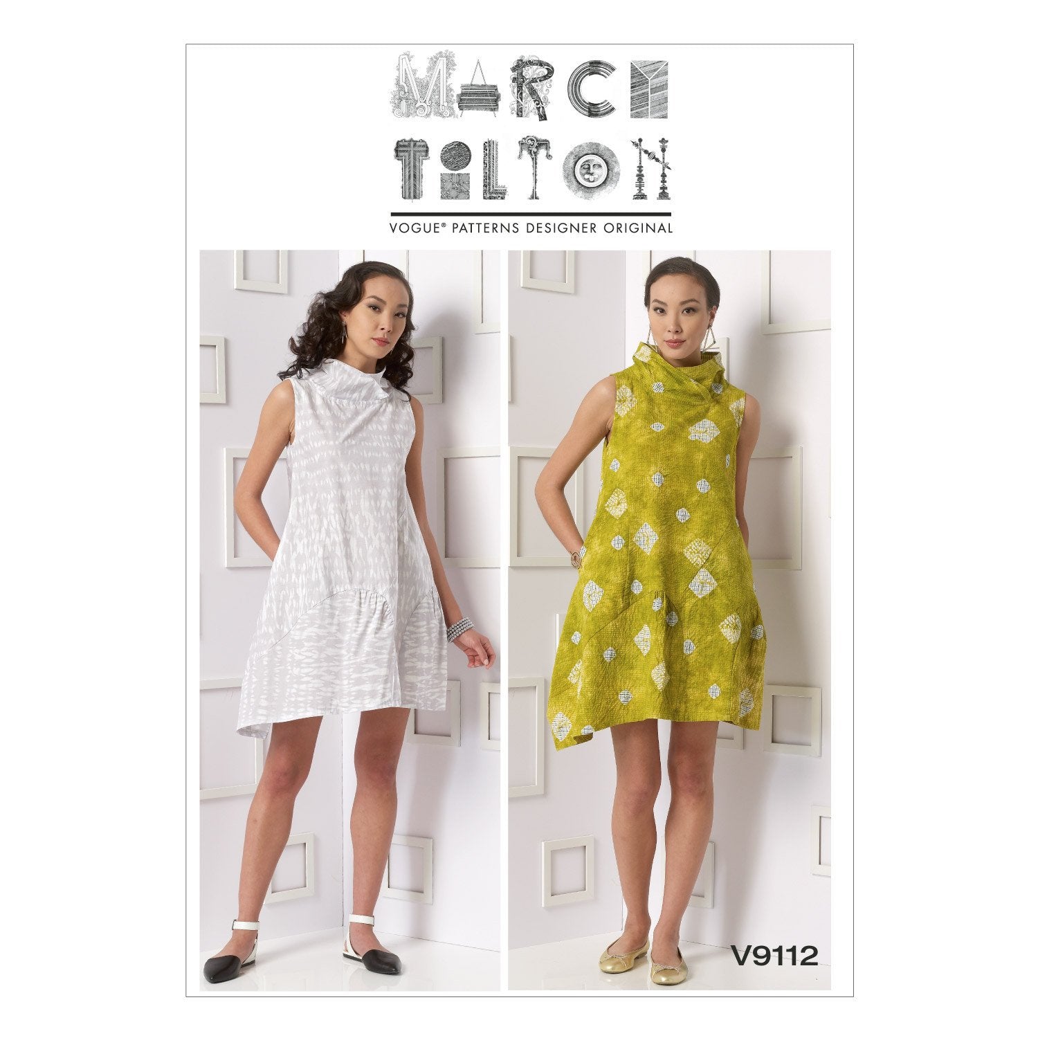 Vogue Pattern 9112 Misses' Dress | Marci Tilton from Jaycotts Sewing Supplies