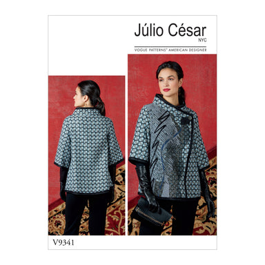 Vogue Pattern 9341 Misses' Jacket Pattern | Julio Cesar from Jaycotts Sewing Supplies