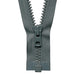 Chunky Zip Open End Zip | Mid Grey from Jaycotts Sewing Supplies