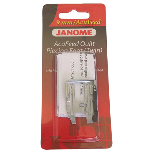 Janome Acufeed Quilt Piecing Foot (Twin) from Jaycotts Sewing Supplies