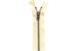 Metal Dress Zip | Antique Brass - ECRU from Jaycotts Sewing Supplies