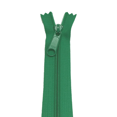 YKK Zip for bags colour 540 Bright Green from Jaycotts Sewing Supplies
