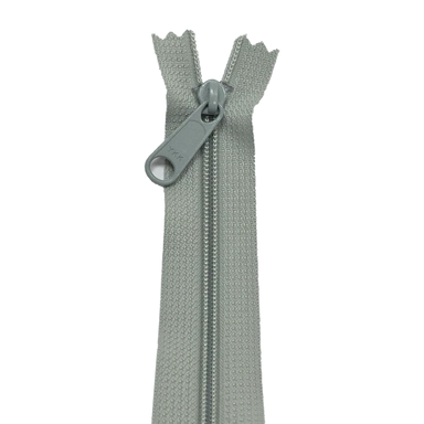 YKK Zip for bags colour 574 Light Grey from Jaycotts Sewing Supplies