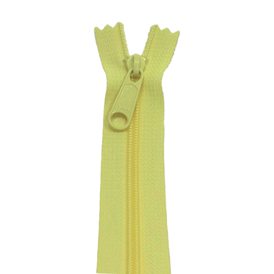 YKK Zip for bags colour 802 Lemon from Jaycotts Sewing Supplies