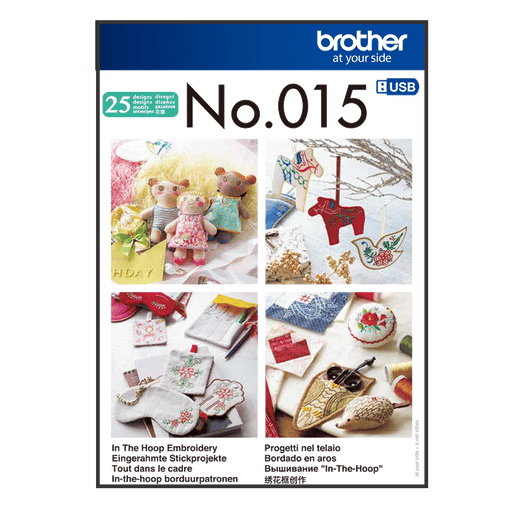 Brother Embroidery USB 015 | In the Hoop from Jaycotts Sewing Supplies