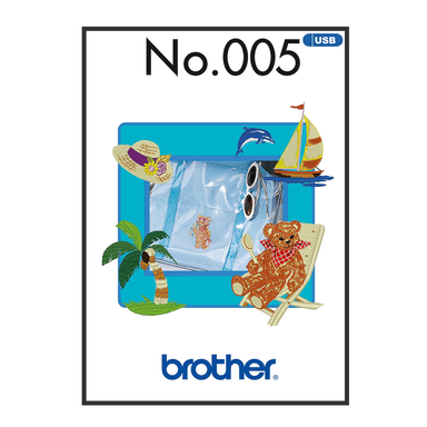 Brother Embroidery USB 005 | Summer from Jaycotts Sewing Supplies