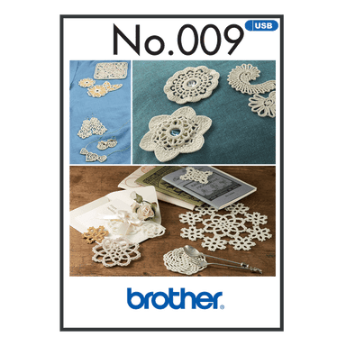 Brother Embroidery USB 009 | Crochet Style from Jaycotts Sewing Supplies