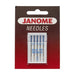 Janome Blue Tip Embroidery Machine Needles | Pack of 5 from Jaycotts Sewing Supplies