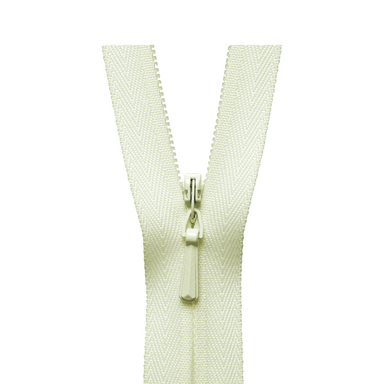 YKK Concealed Zip - IVORY from Jaycotts Sewing Supplies