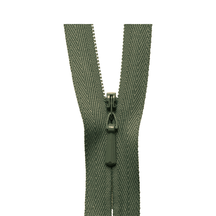 YKK Concealed Zip KHAKI from Jaycotts Sewing Supplies