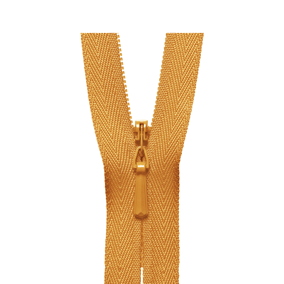 YKK Concealed Zip GOLD from Jaycotts Sewing Supplies