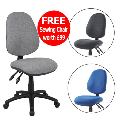 Horn Sewer's Vision - Free Sewing Chair Offer from Jaycotts Sewing Supplies