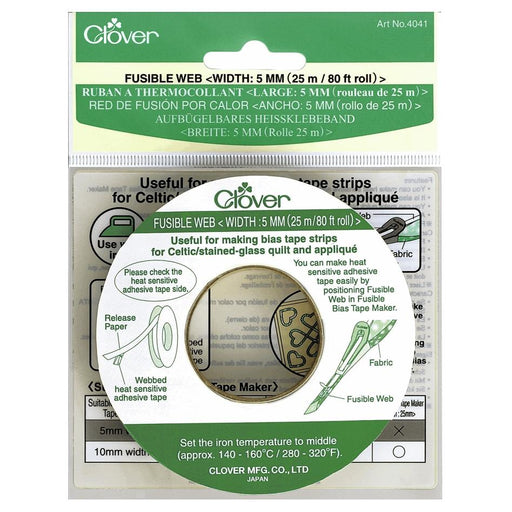 Clover 5mm width Fusible Web from Jaycotts Sewing Supplies