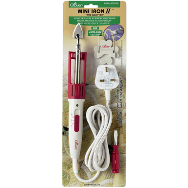 The amazing Clover Mini Iron II from Jaycotts Sewing Supplies