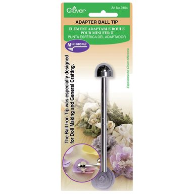 Ball Tip for Clover mini iron from Jaycotts Sewing Supplies