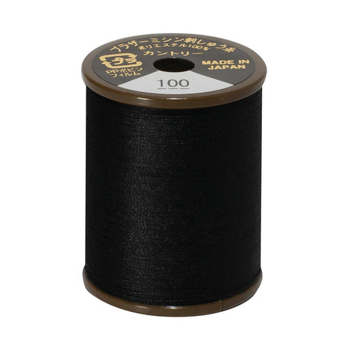 Brother Country Embroidery Thread, 100 Black from Jaycotts Sewing Supplies
