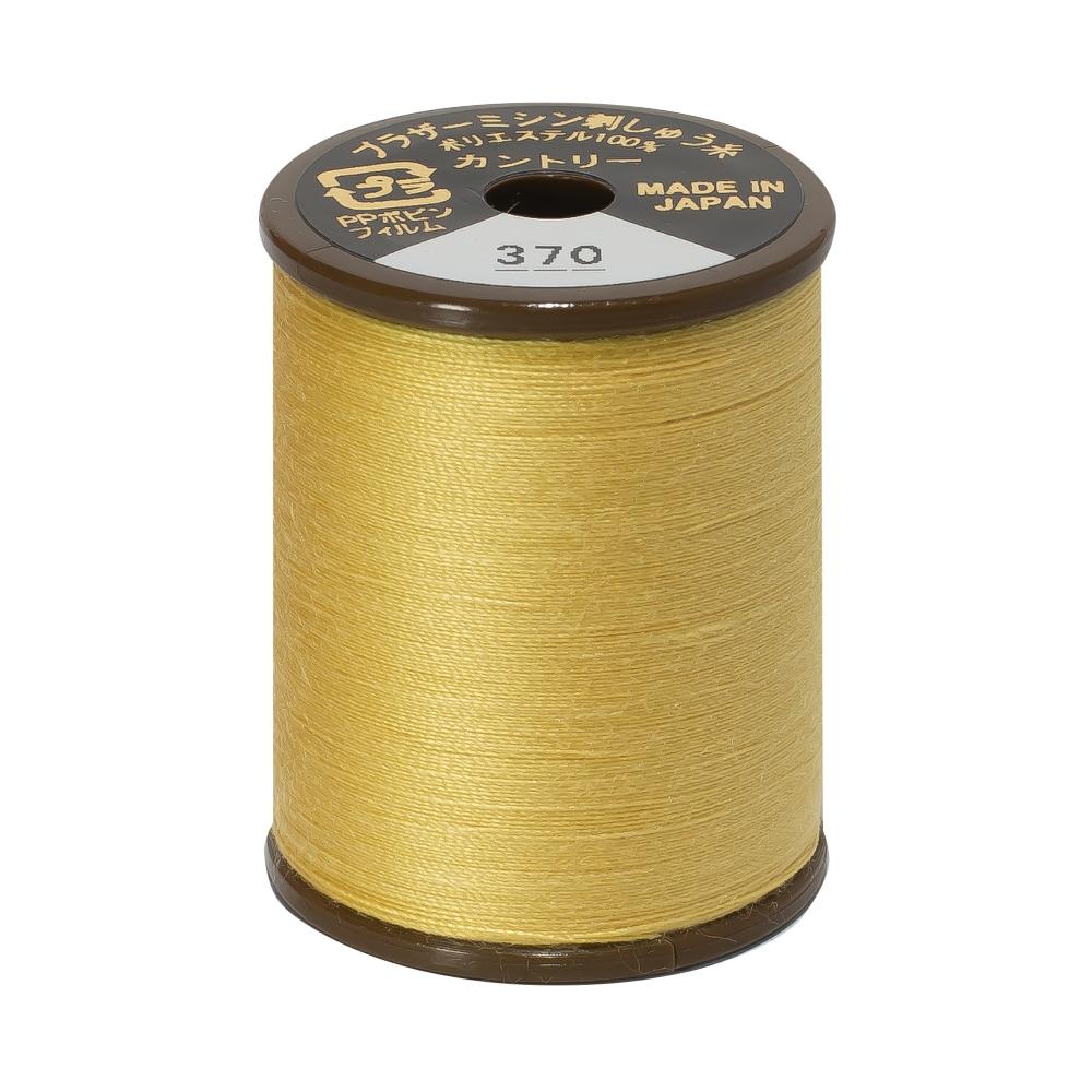 Brother Country Embroidery Thread, 370 Cream Brown from Jaycotts Sewing Supplies