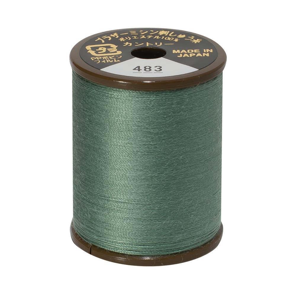 Brother Country Embroidery Thread, 483 Teal Green from Jaycotts Sewing Supplies