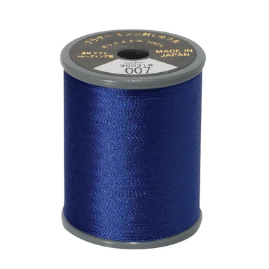 Brother Embroidery Thread 007 Prussian Blue from Jaycotts Sewing Supplies