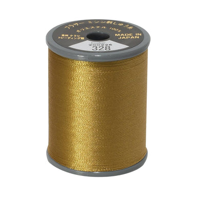 Brother Embroidery Thread 328 Brass from Jaycotts Sewing Supplies