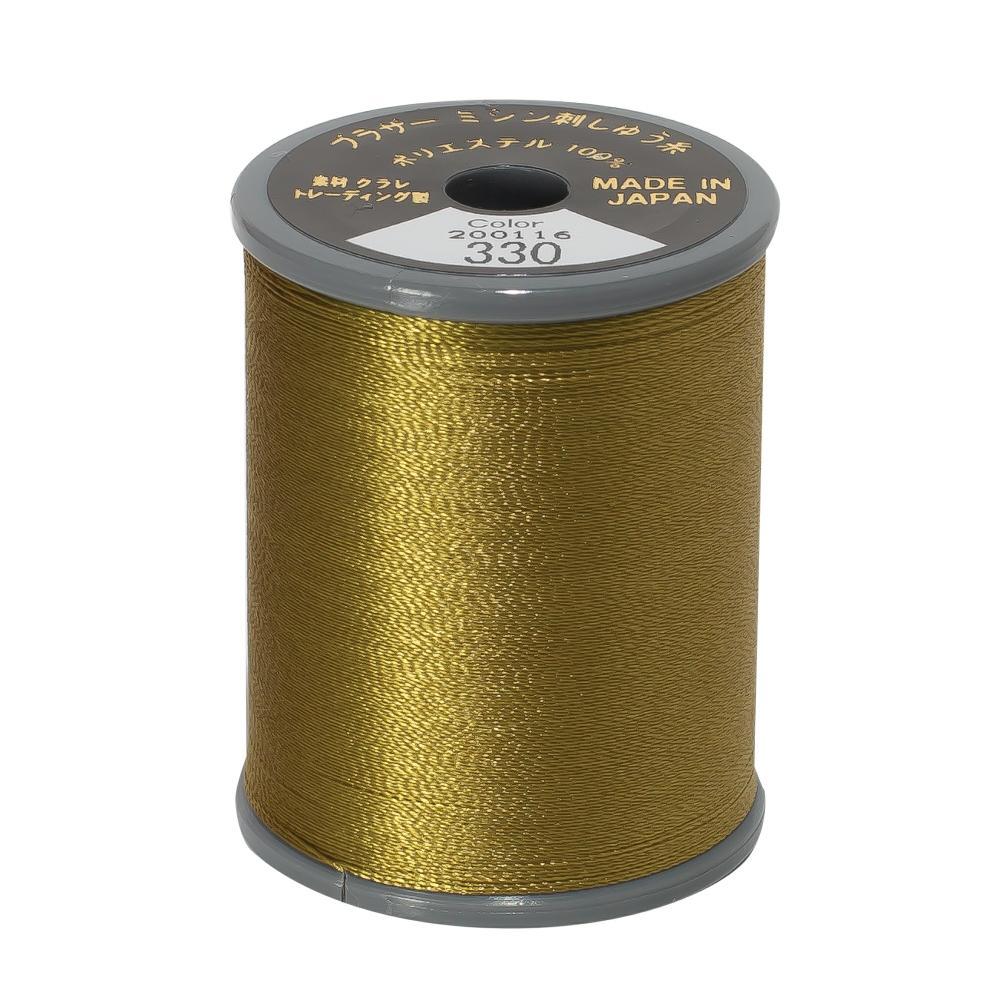 Brother Embroidery Thread 330 Russet Brown from Jaycotts Sewing Supplies