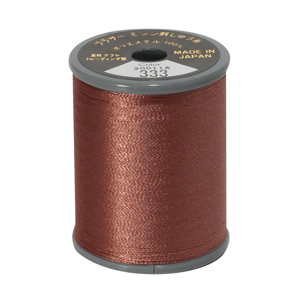 Brother Polyester Embroidery Thread 300m #333 Berry — jaycotts.co.uk ...