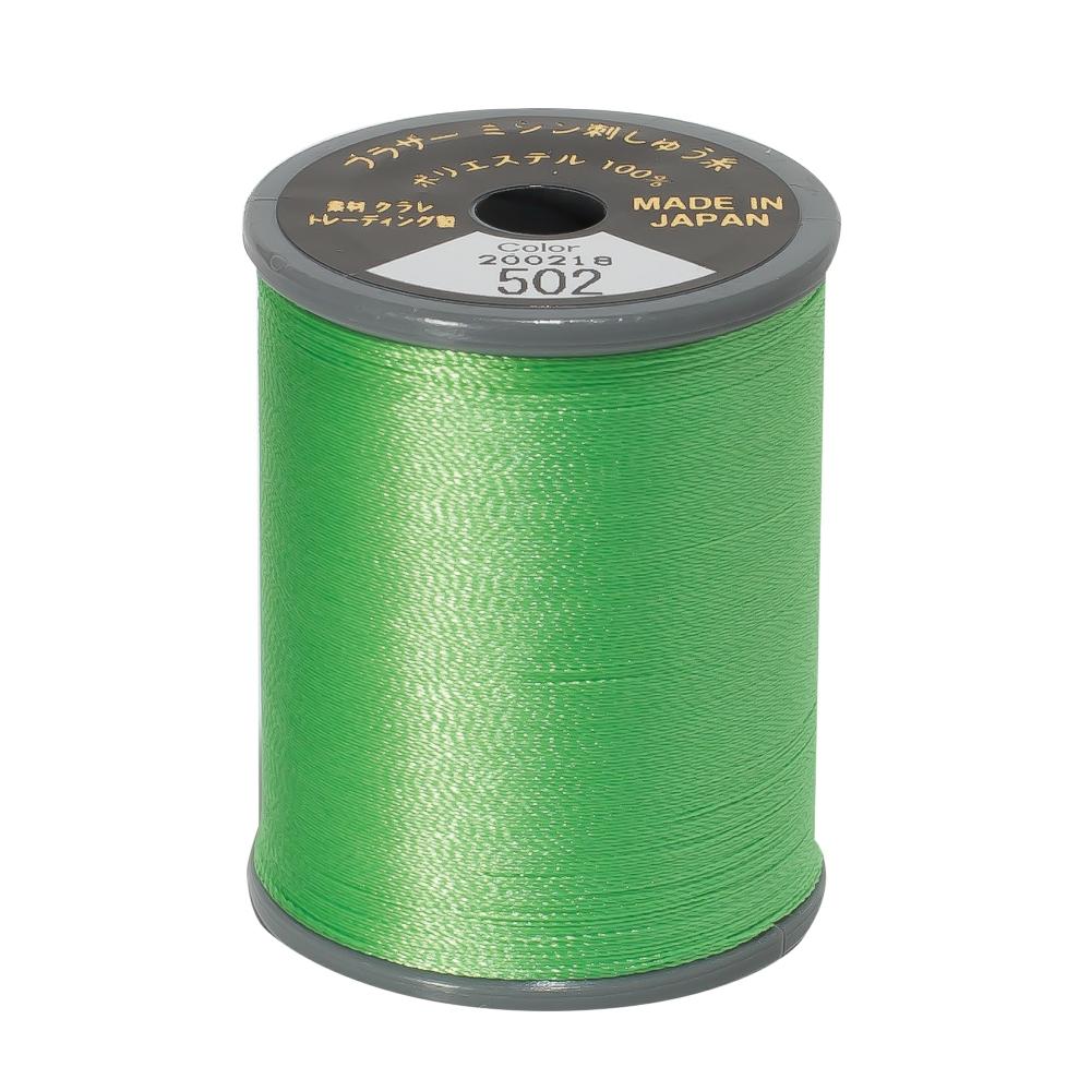 Brother Embroidery Thread 502 Mint Green from Jaycotts Sewing Supplies