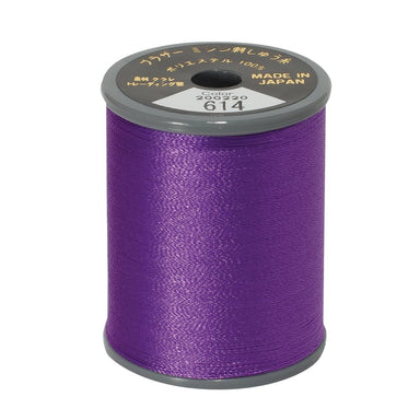 Brother Embroidery Thread 614 Purple from Jaycotts Sewing Supplies