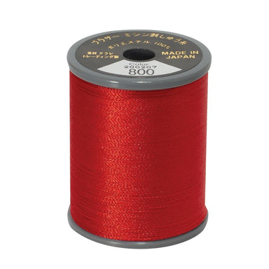 Brother Embroidery Thread 800 Red from Jaycotts Sewing Supplies