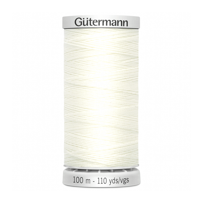 Gutermann Extra Strong Thread 100m | Ivory from Jaycotts Sewing Supplies