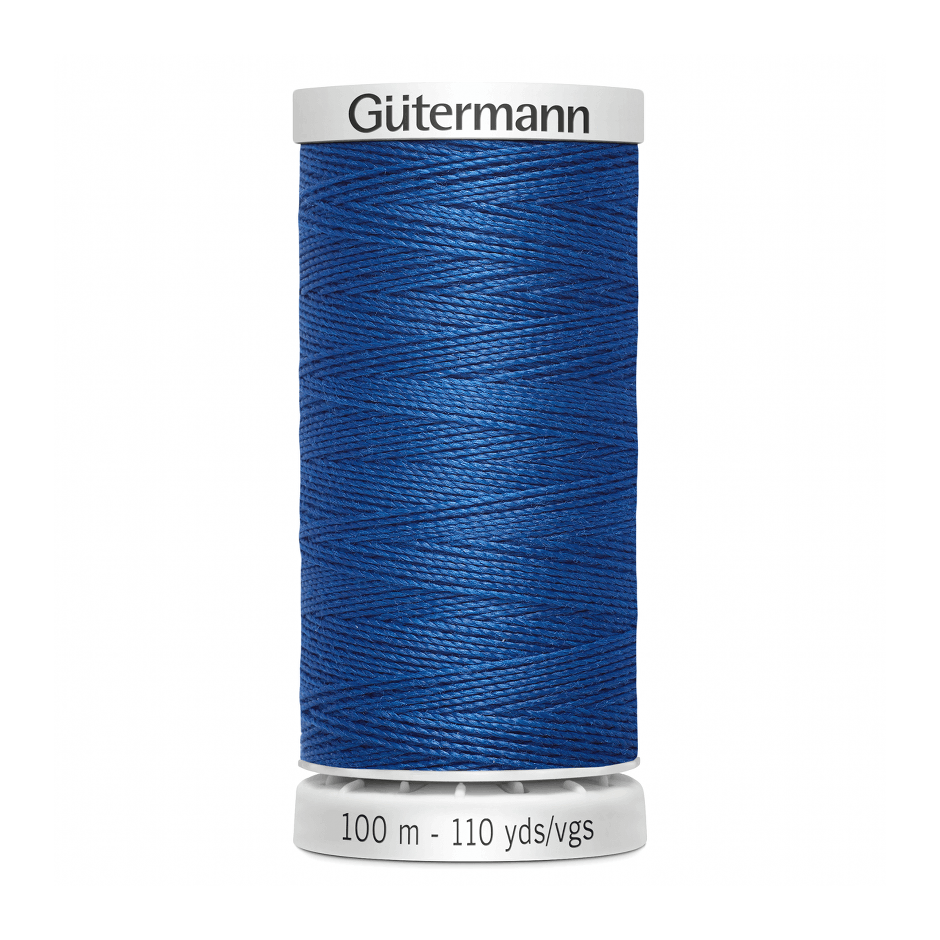 Gutermann Extra Strong Thread 100m | Royal Blue from Jaycotts Sewing Supplies