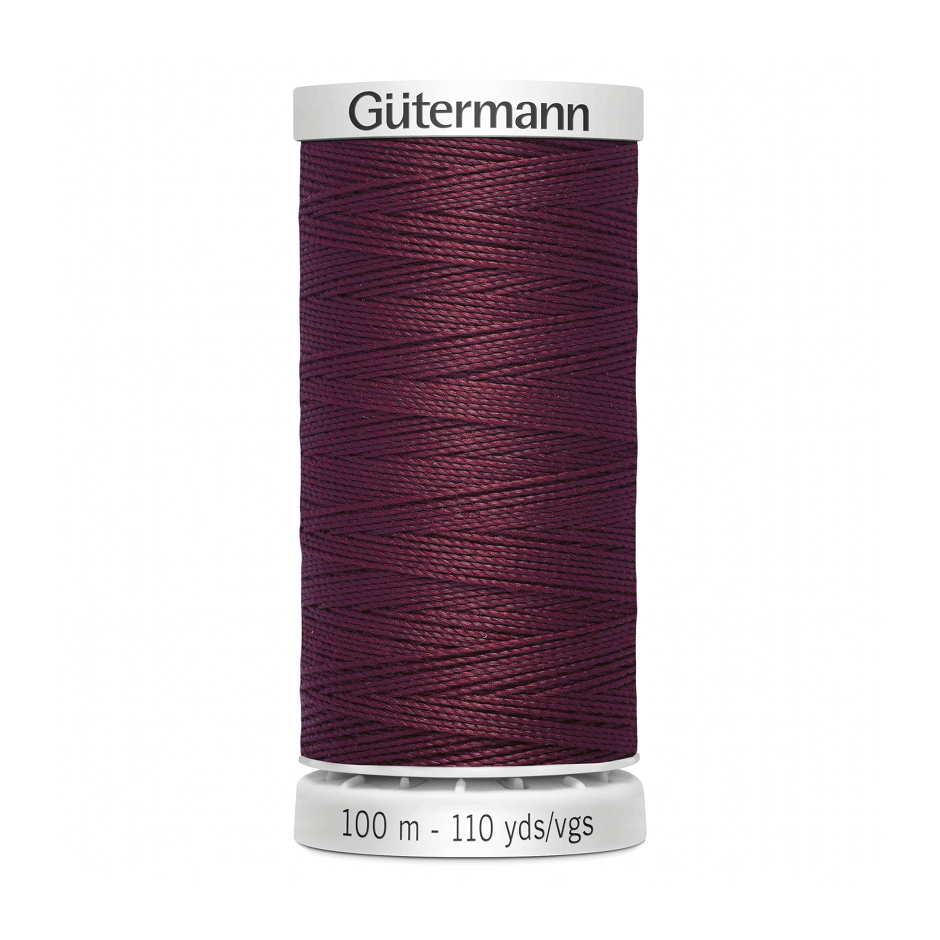 Gutermann Extra Strong Thread 100m | Burgundy from Jaycotts Sewing Supplies