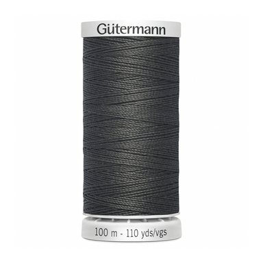 Gutermann Extra Strong Thread 100m | Dark Grey from Jaycotts Sewing Supplies