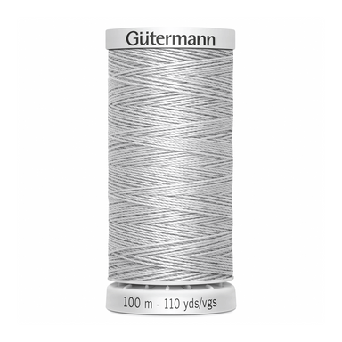 Gutermann Extra Strong Thread 100m | Silver from Jaycotts Sewing Supplies