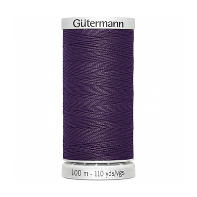 Gutermann Extra Strong Thread 100m | Aubergine from Jaycotts Sewing Supplies