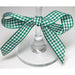 Berisfords Gingham Ribbon Hunter Green from Jaycotts Sewing Supplies