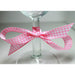 Berisfords Gingham Ribbon Rose Pink from Jaycotts Sewing Supplies