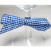 Berisfords Gingham Ribbon Royal Blue from Jaycotts Sewing Supplies