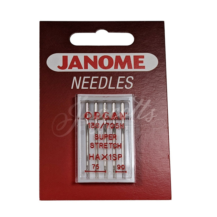 Janome HA1xSP Needles, Packs of 5 from Jaycotts Sewing Supplies