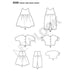 NL6568 Pattern for Babies' Dress and Romper from Jaycotts Sewing Supplies