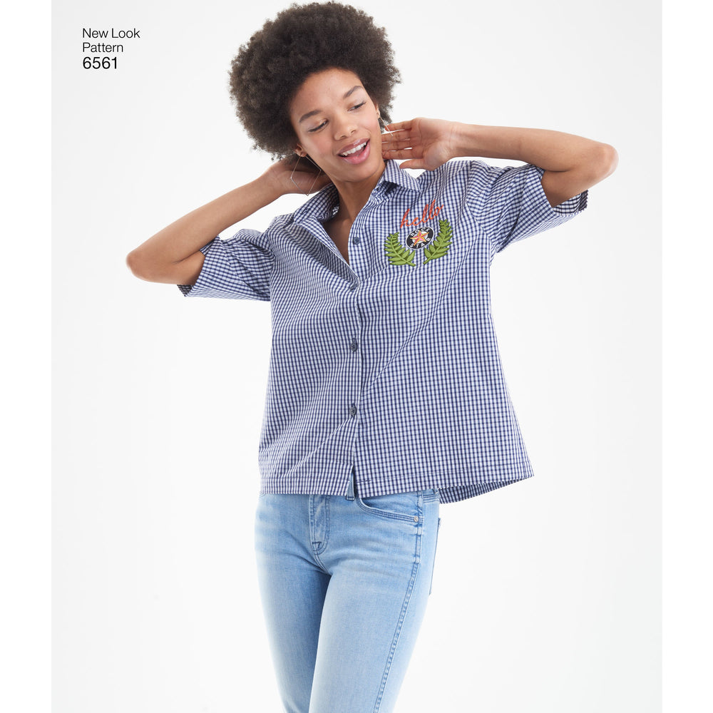 NL6561 Women's Shirts Pattern from Jaycotts Sewing Supplies