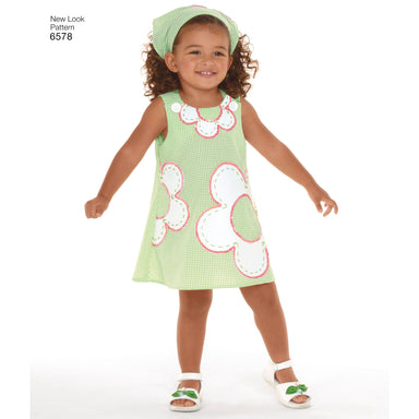 NL6578 Toddler Dress | Easy from Jaycotts Sewing Supplies