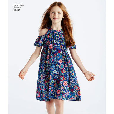NL6522 Child's and Girls' Dresses and Top from Jaycotts Sewing Supplies