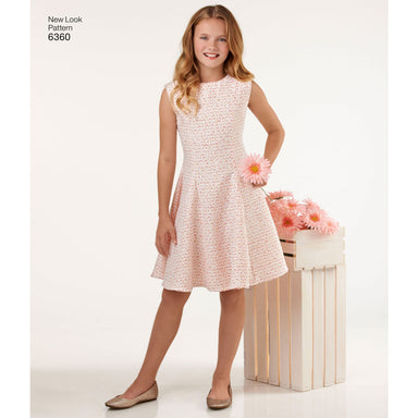 NL6360 Tween Girls' Dress from Jaycotts Sewing Supplies