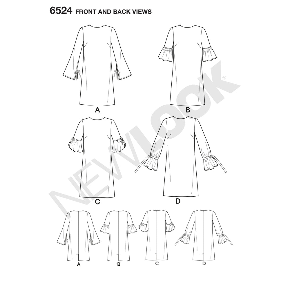 NL6524 Women’s Dress Pattern from Jaycotts Sewing Supplies
